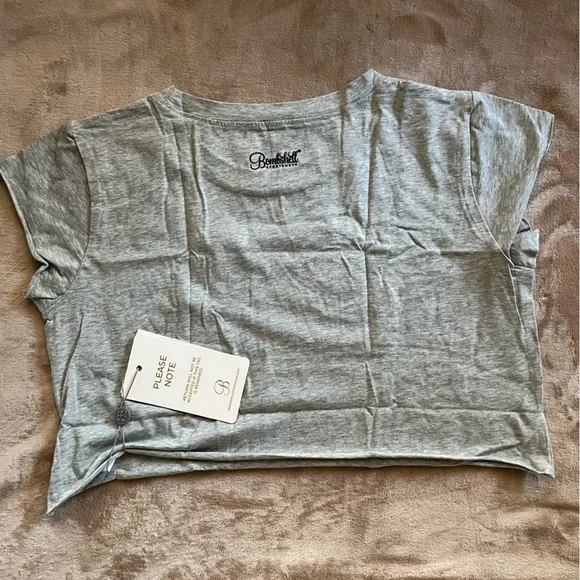 Bombshell Sportswear Gym Life Living for the Pump Crop Top T-shirt Medium - Picture 3 of 7